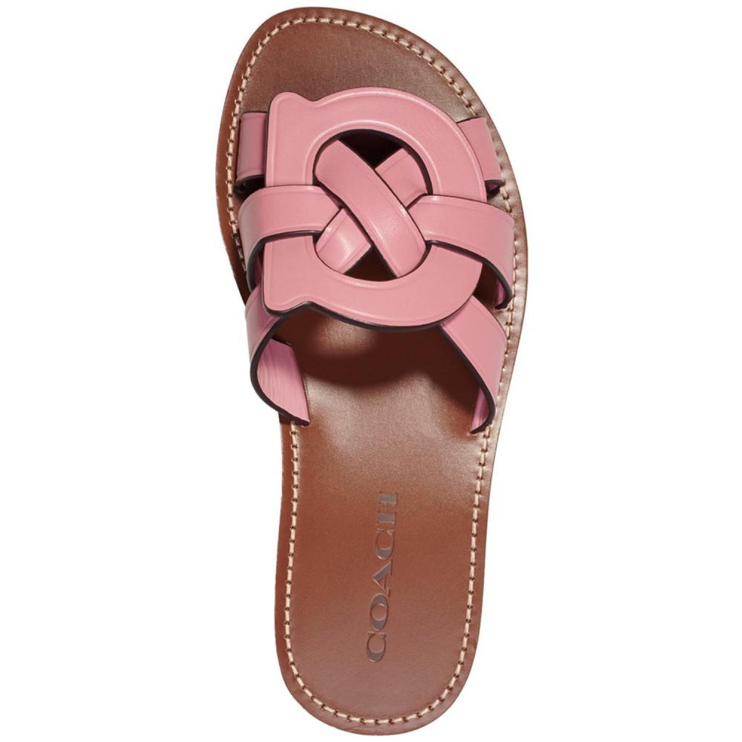 Issa "C" Emblem Slide Sandals