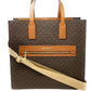 Michael Kors Kenly  MK Signature VC Leather Tote Shoulder Bag