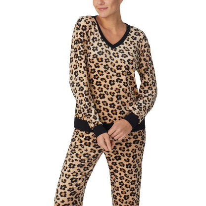 Stretch Velour Long Sleeve Joggers Set