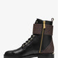 Tatum Leather and Logo Combat Boot