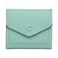 Wyn Tonal C Hardware Small Crossgrain Leather Wallet