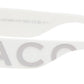 White Cat-Eye Sunglasses