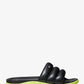 Finnie Quilted Faux Leather Slide Sandal