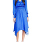 Womens Jacquard Zebra Print Cocktail and Party Dress