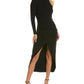 Michael Kors Collection Draped Midi Dress