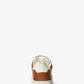 Baxter Logo Jacquard and Leather Sneaker