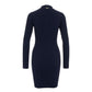 Michael Michael Kors Long-Sleeved Polo Dress