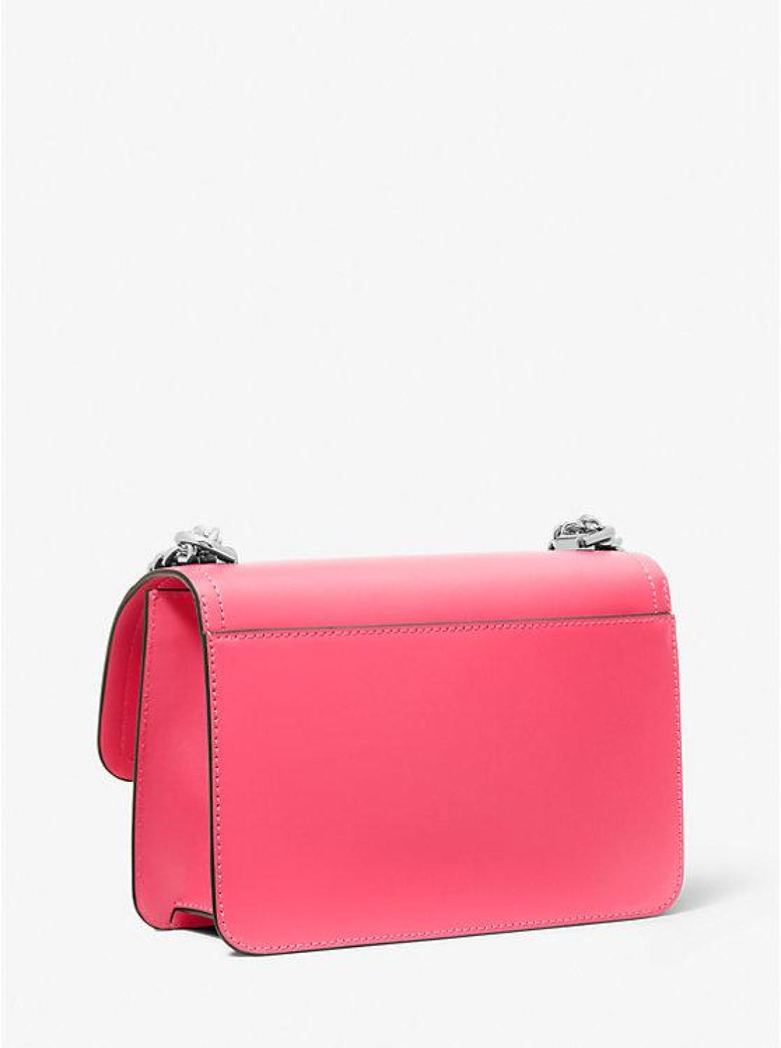 Heather Large Leather Shoulder Bag