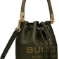 Green 'The Leather Bucket' Bag