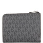 Michael Michael Kors Logo Plaque Zip-Up Wallet