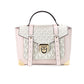 Michael Kors Manhattan Medium Powder Blush multi PVC Top Handle Satchel Women's Bag