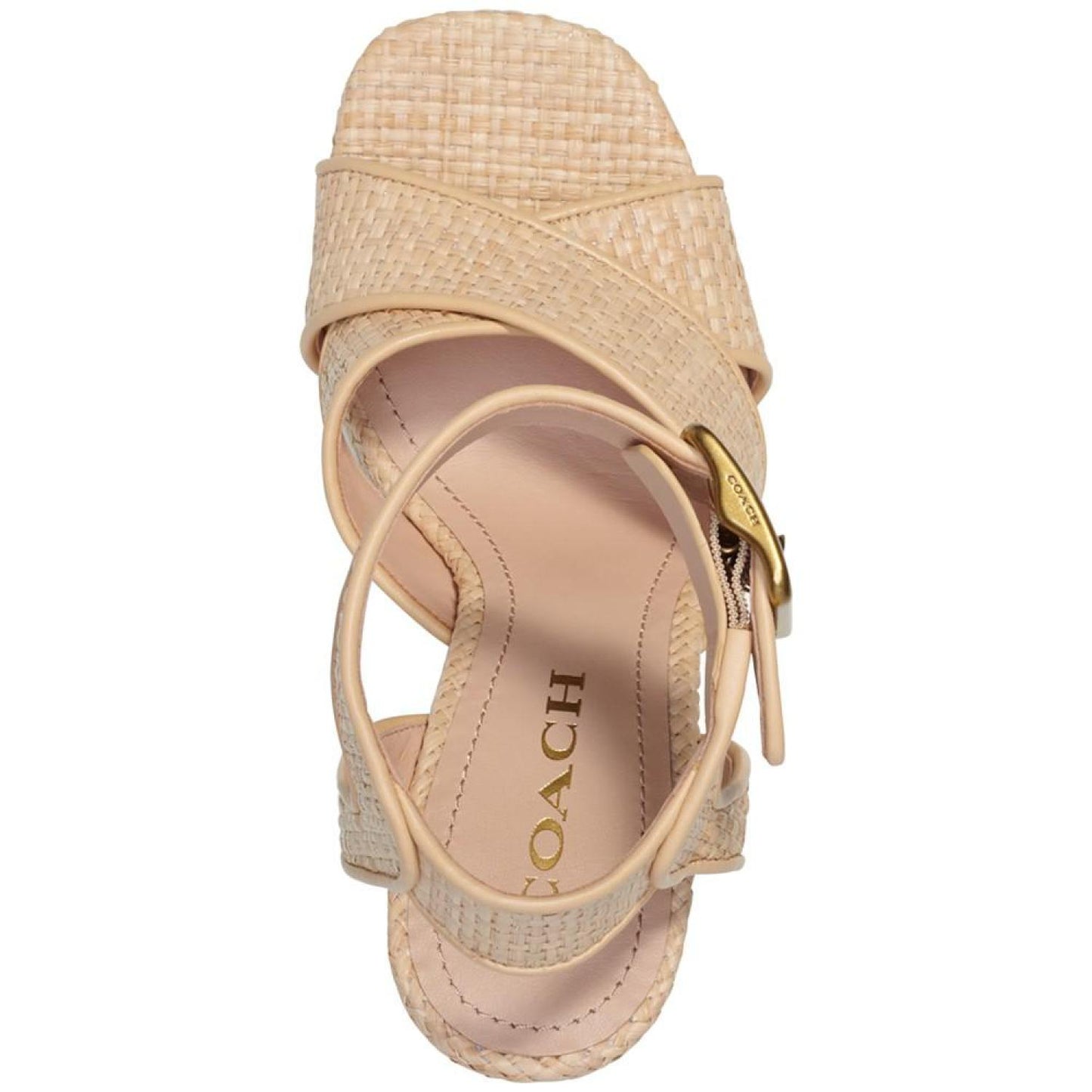 Nelly Crossband Platform Dress Sandals