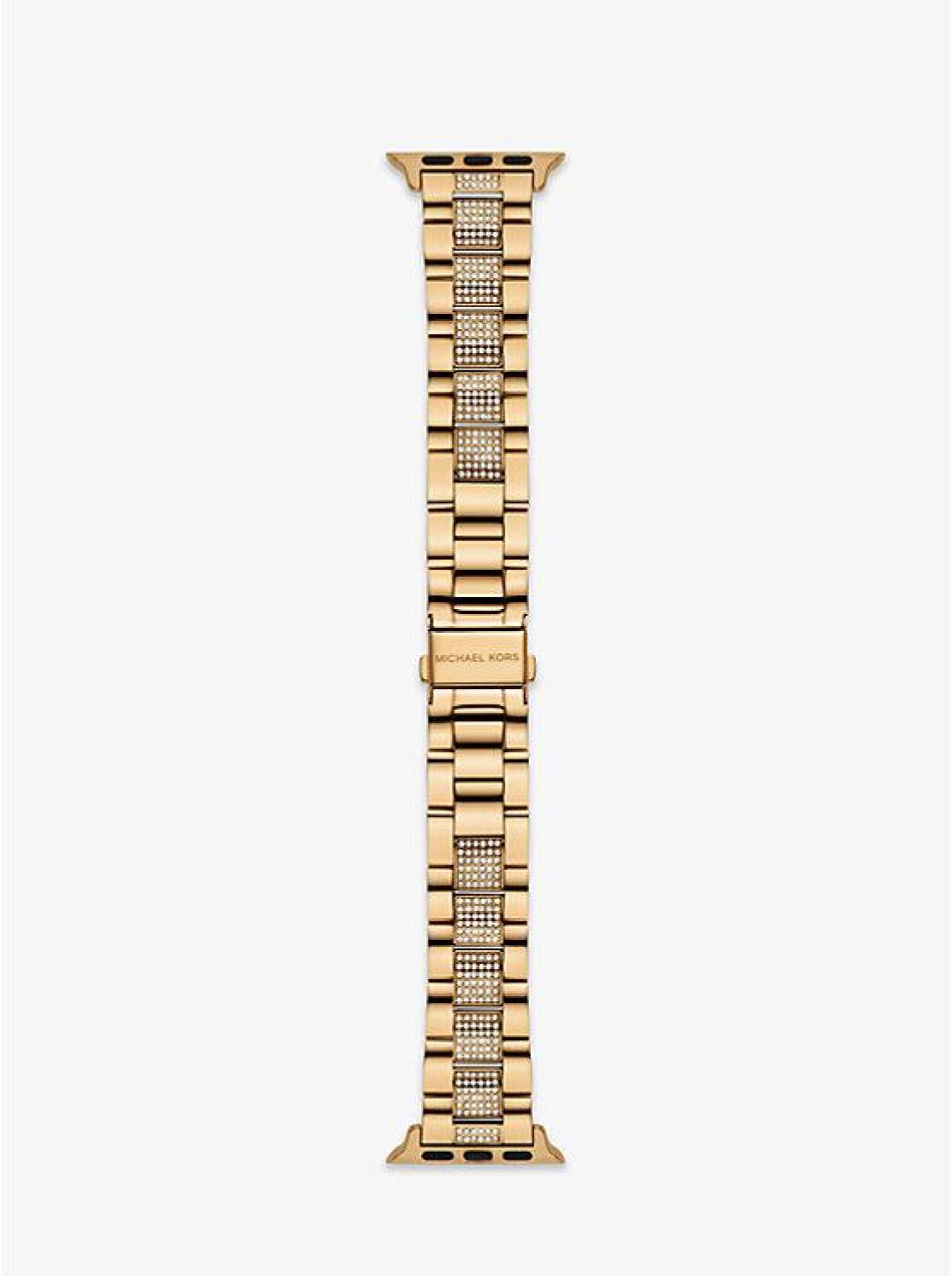 Pavé Gold-Tone Strap For Apple Watch®