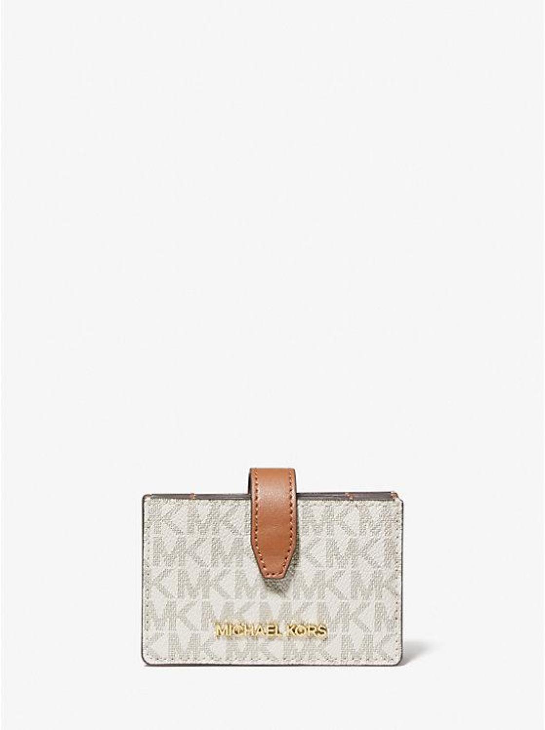 Jet Set Medium Logo Accordion Card Case