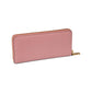 Smooth Leather Slim Accordion Zip