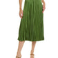 Michael Kors Crushed Satin Charm Skirt