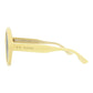 Round-Acetate Frame Sunglasses
