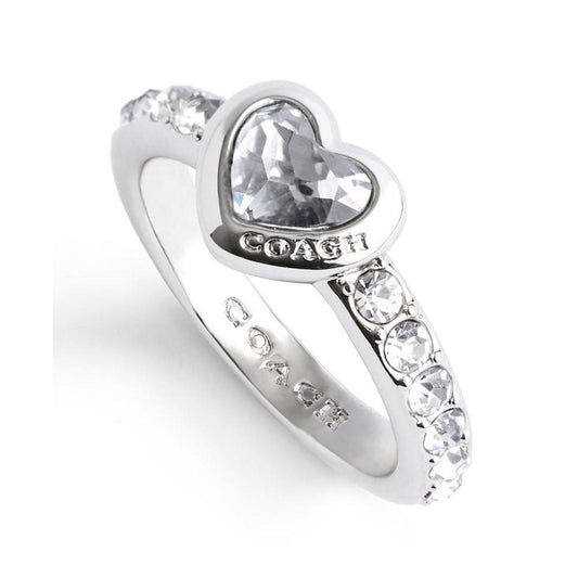 Faux Stone Heart Cocktail Ring