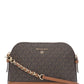 Michael Michael Kors Dome Logo Plaque Large Crossbody Bag