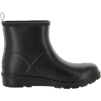 Mac Womens Round Toe Slip On Rain Boots