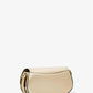 Mila Small Metallic Leather Shoulder Bag