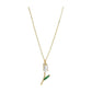 Greenhouse Tulip Mini Pendant Necklace