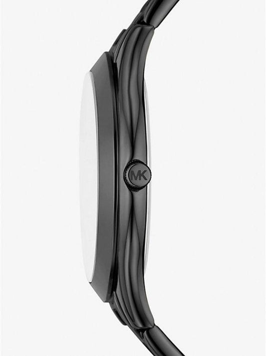 Oversized Slim Runway Black-Tone Watch