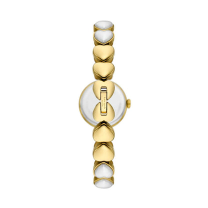 Monroe Heart Pearl Bracelet Watch - KSW1815