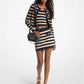 Metallic Striped Knit Jacket