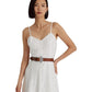Eyelet-Embroidered Linen Dress