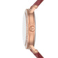 Women's Corey Three-Hand Mulberry Polyvinyl Chloride Watch 38mm