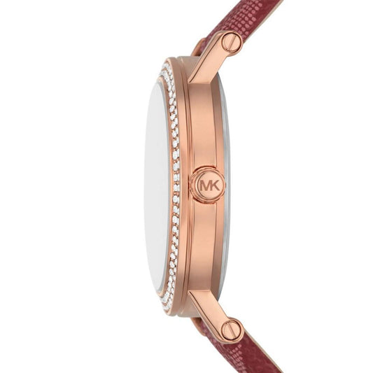 Women's Corey Three-Hand Mulberry Polyvinyl Chloride Watch 38mm