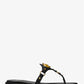 Conway Logo Charm Leather Sandal