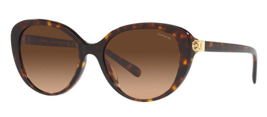Coach 0HC8348U 512074 Cat Eye Sunglasses