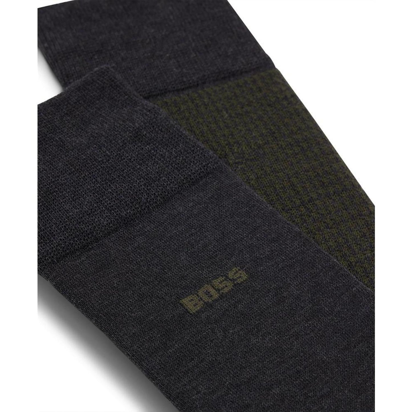 Men's Regular-Length Socks, Pack of Two