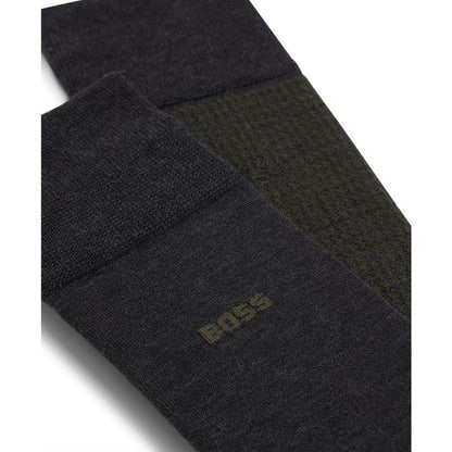 Men's Regular-Length Socks, Pack of Two