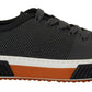 Prada Technical Mesh Leather Low Top Sneakers Men's Shoes