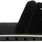 Black 'The Terry Slide' Sandals