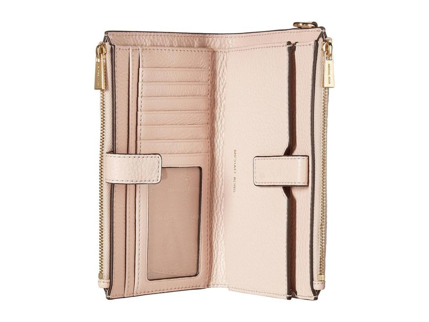 Adele Double-Zip Wristlet 7+