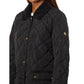 3/4 Berber Trim Quilt Jacket