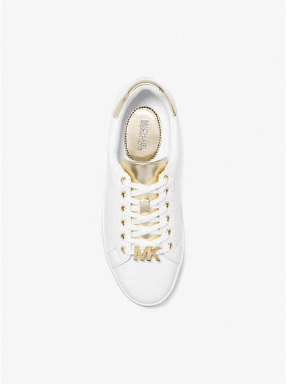 Poppy Two-Tone Faux Leather Sneaker