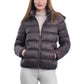Women's Hooded Packable Bomber Puffer Coat