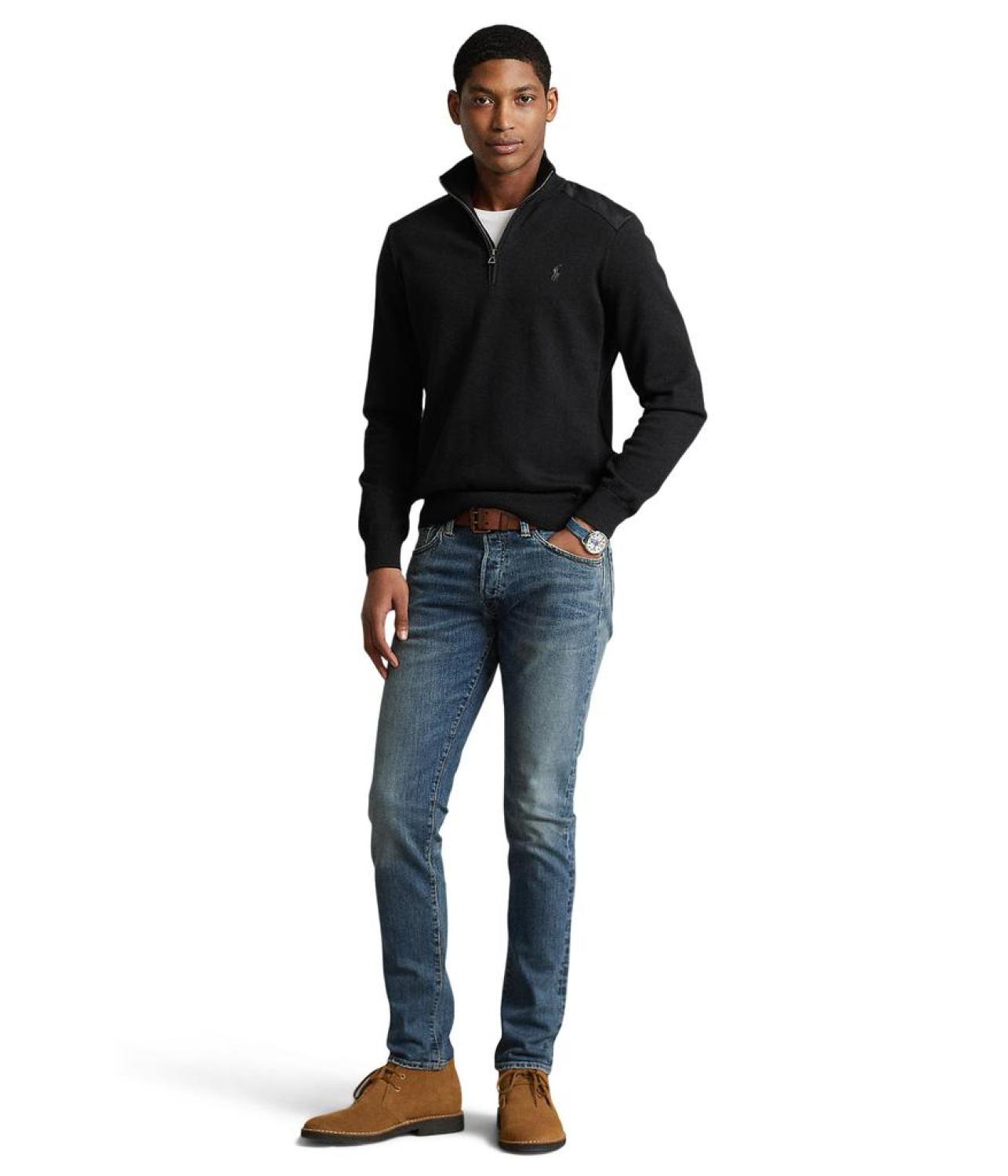 Hybrid 1/4 Zip Sweater