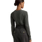 Cable-Knit Puff-Sleeve Sweater