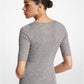 Cashmere Three-Quarter Sleeve Sweater