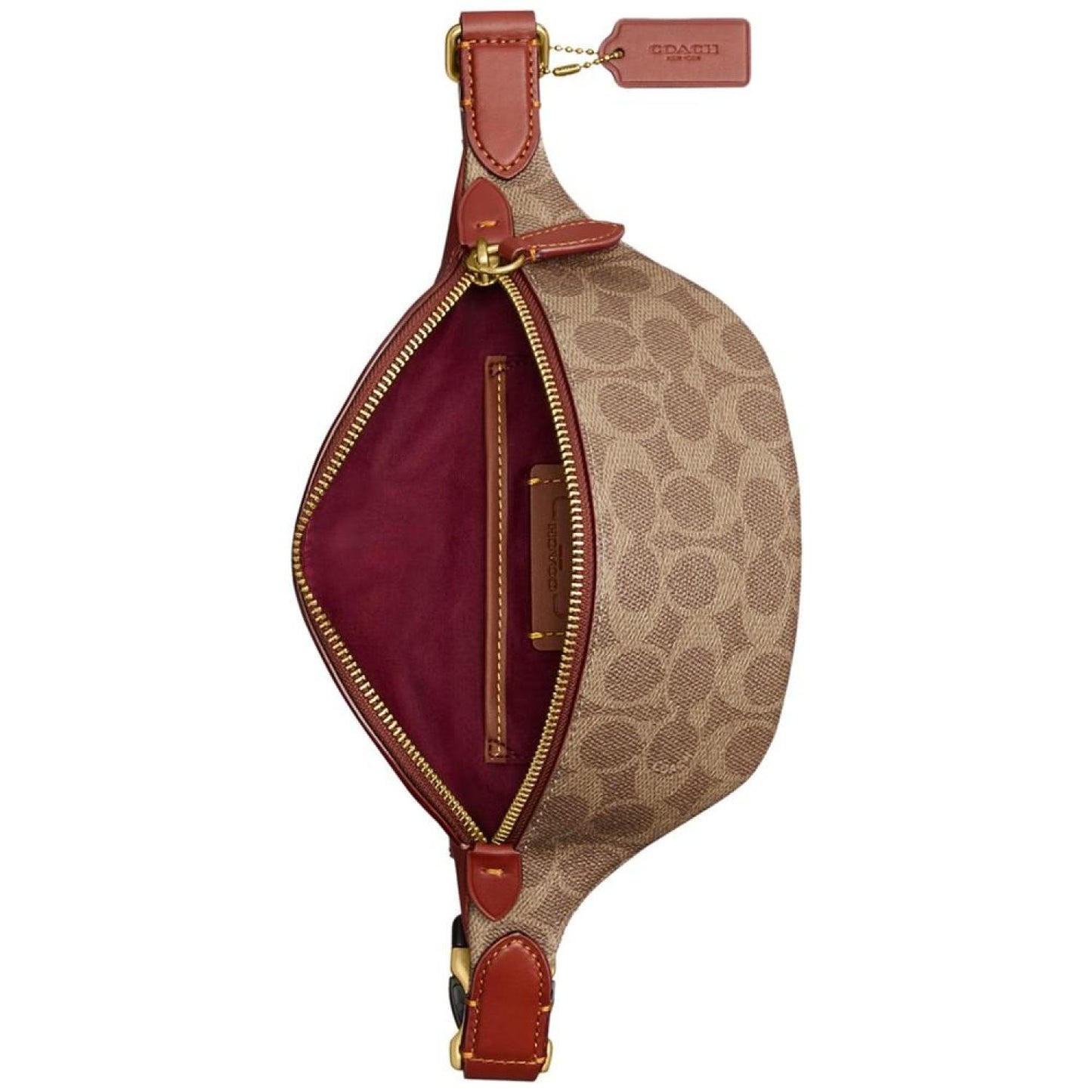 Essential Signature Canvas Belt Bag