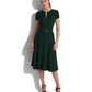 Belted Georgette Dress