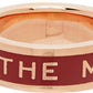 Rose Gold & Pink 'The Medallion' Ring