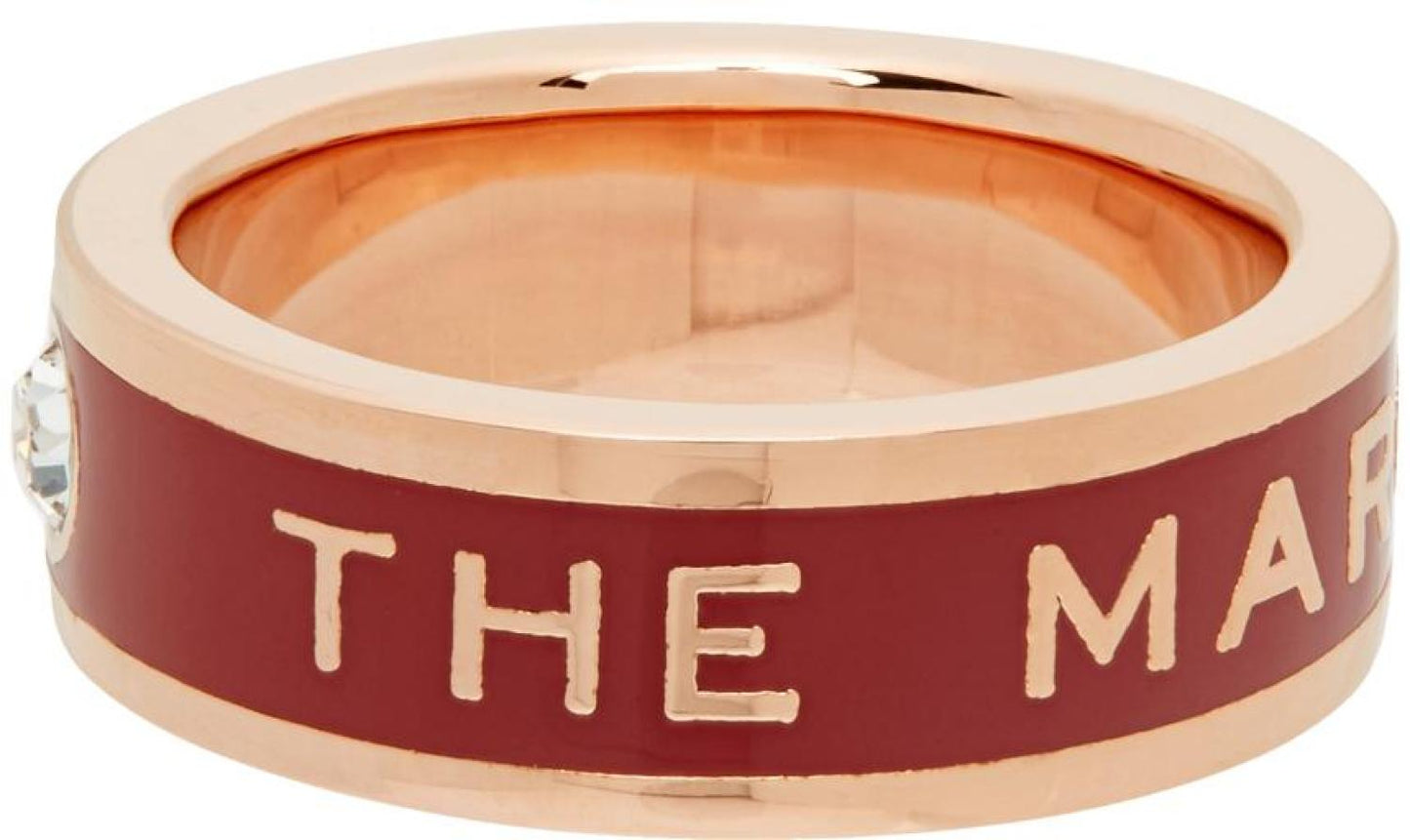 Rose Gold & Pink 'The Medallion' Ring