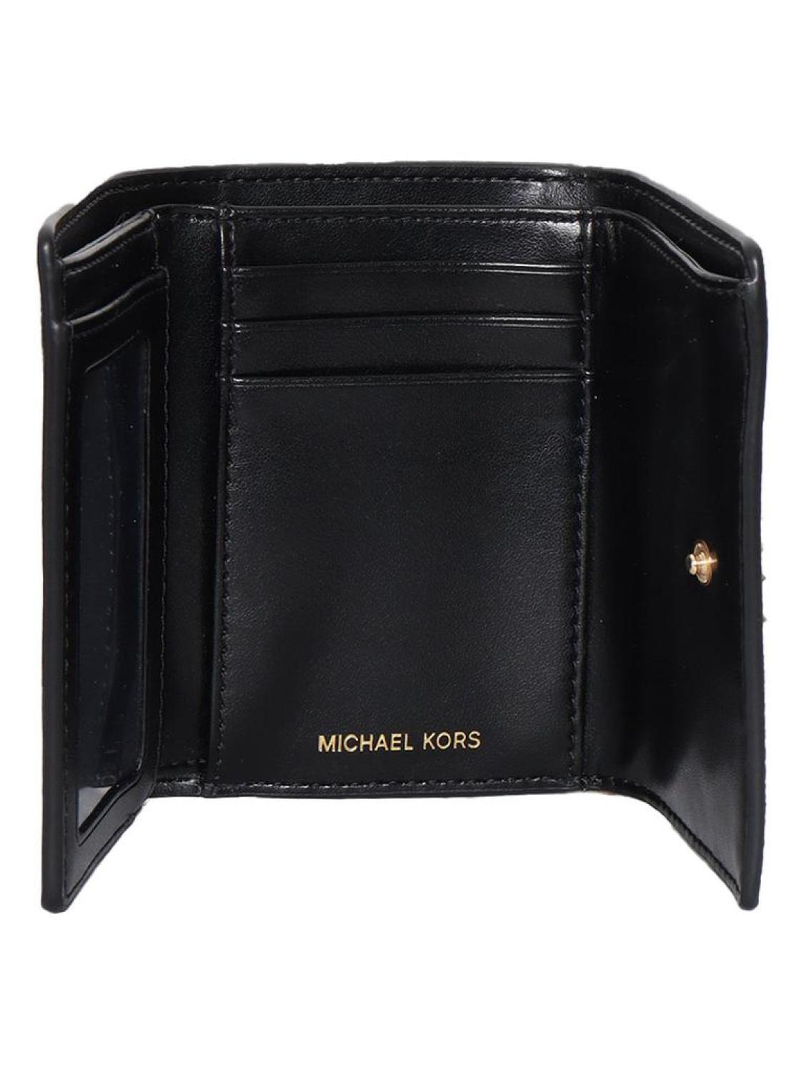 Michael Michael Kors Monogrammed Logo Patch Wallet